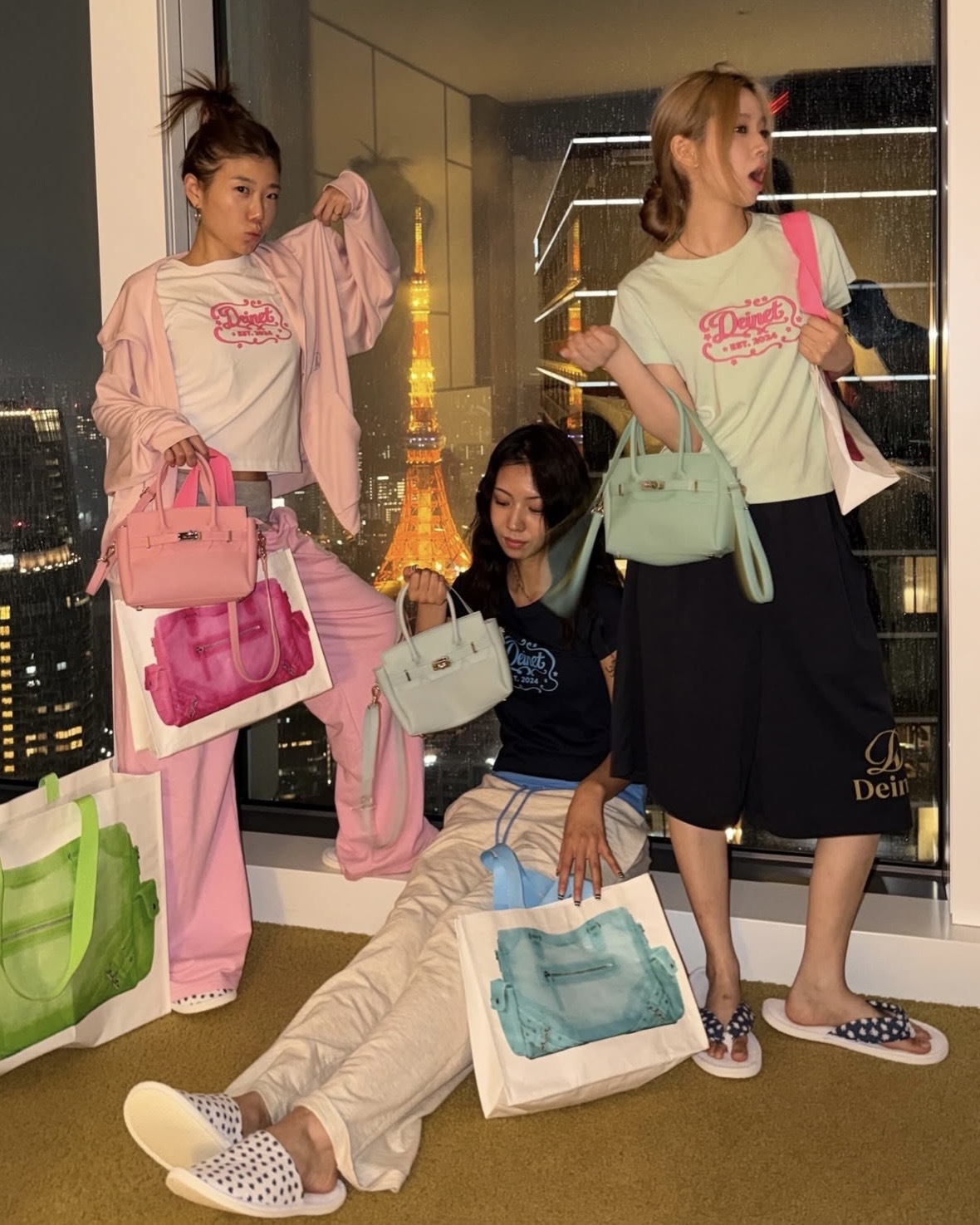 [Mira x DEINET] JELLY TWO-WAY MINI BAG <需等約3星期到貨>