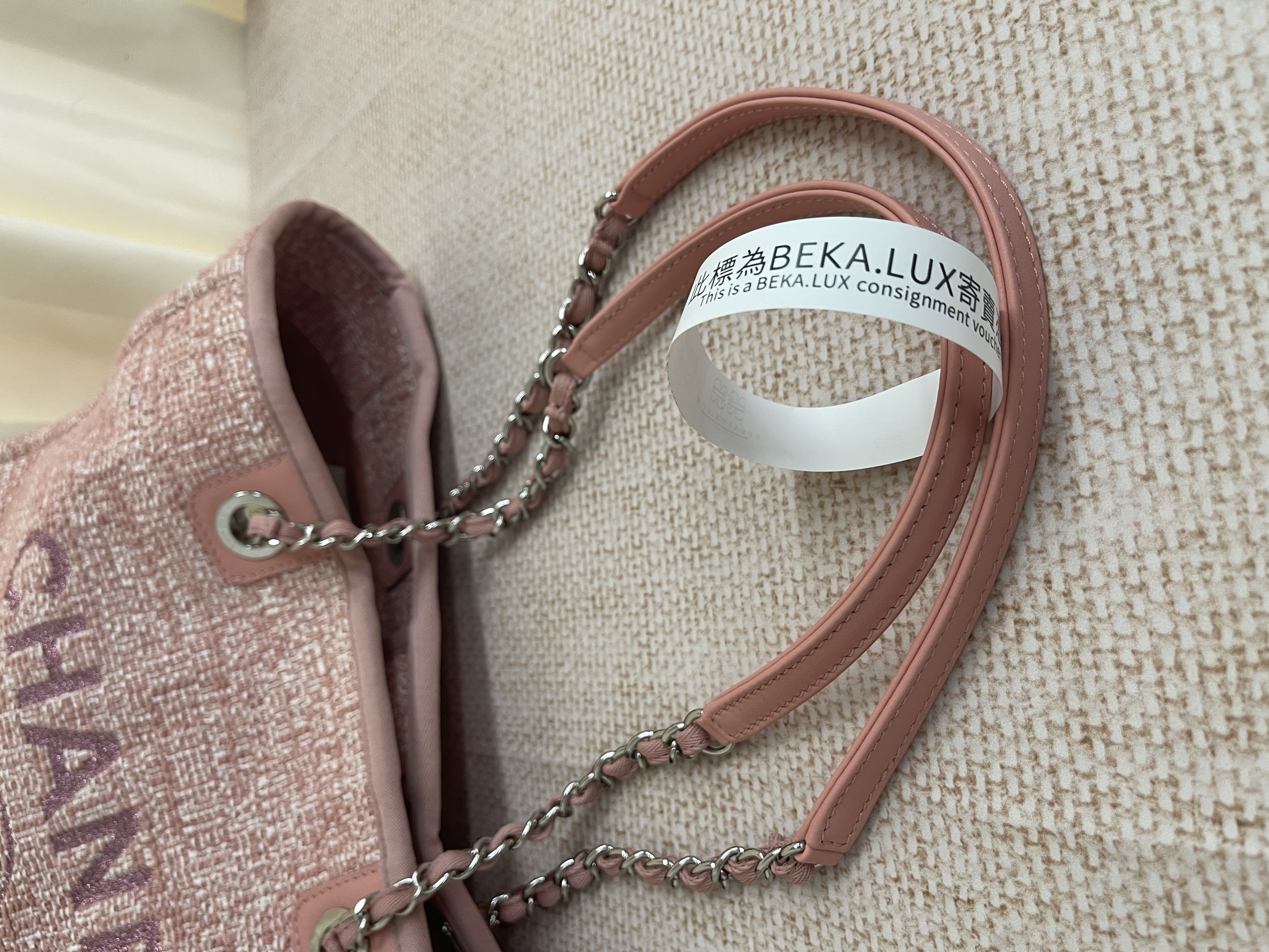 Pre-owned Chanel Deauville MM / Product Code: 26022804