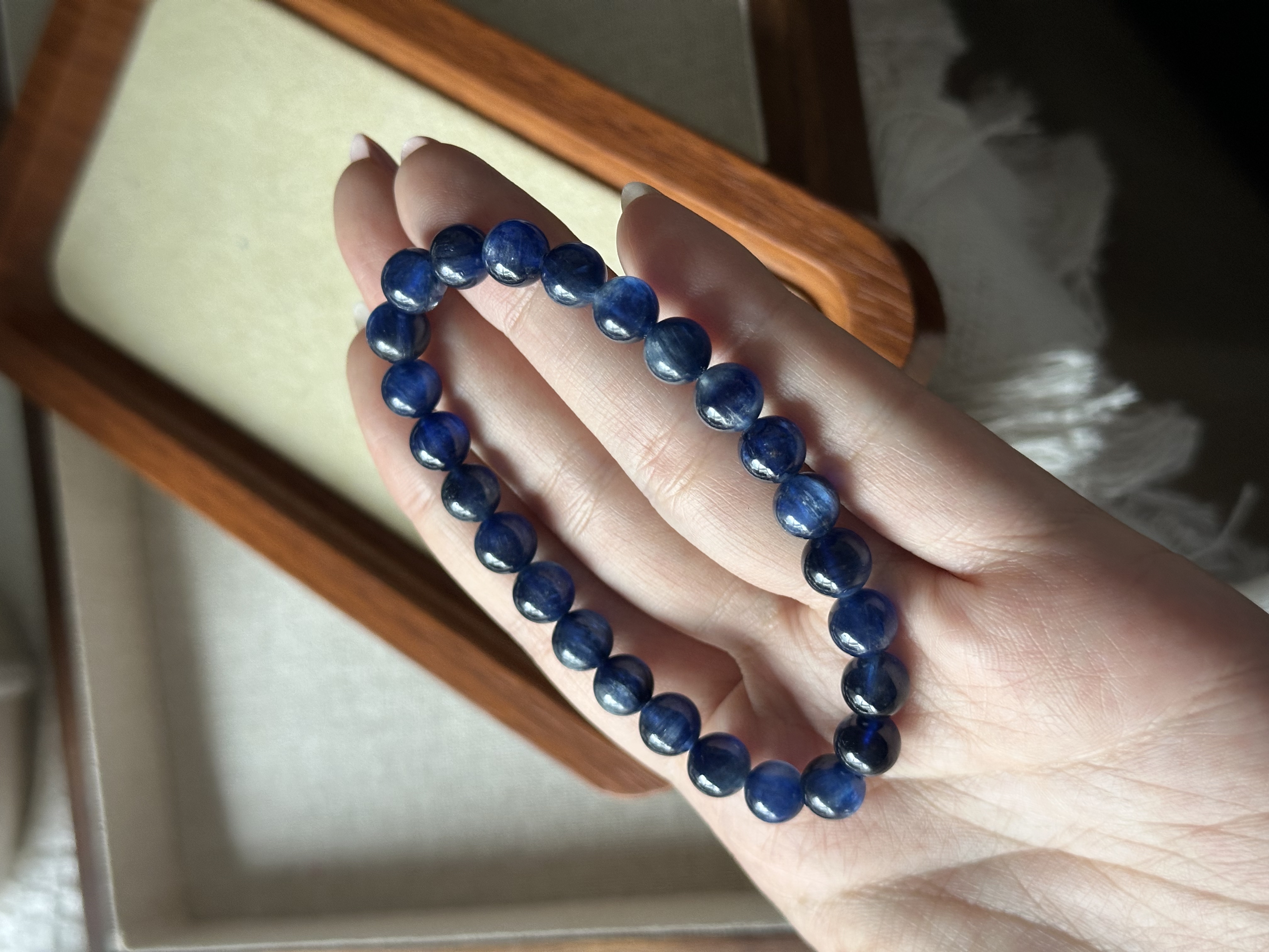 高货蓝晶石 ｜ Kyanite 7.8mm 