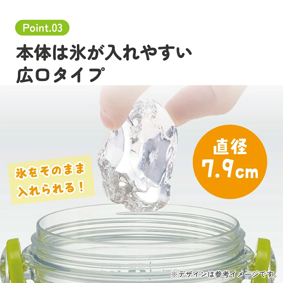 日本製 Skater 皮克敏 Pikmin 抗菌直飲水樽 480ml 
