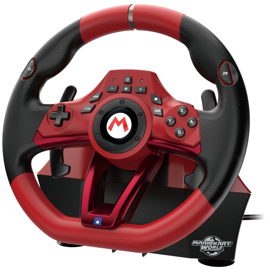 HORI 賽車遊戲方向盤Pro DX 馬利歐賽車版 (NSX-123)        HORI Racing Wheel Pro DX  Mario Kart Ver. (NSX-123)