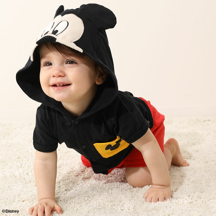 🇯🇵預訂 日本直送🇯🇵Babydoll x Disney五色人物造型連帽短袖連身服