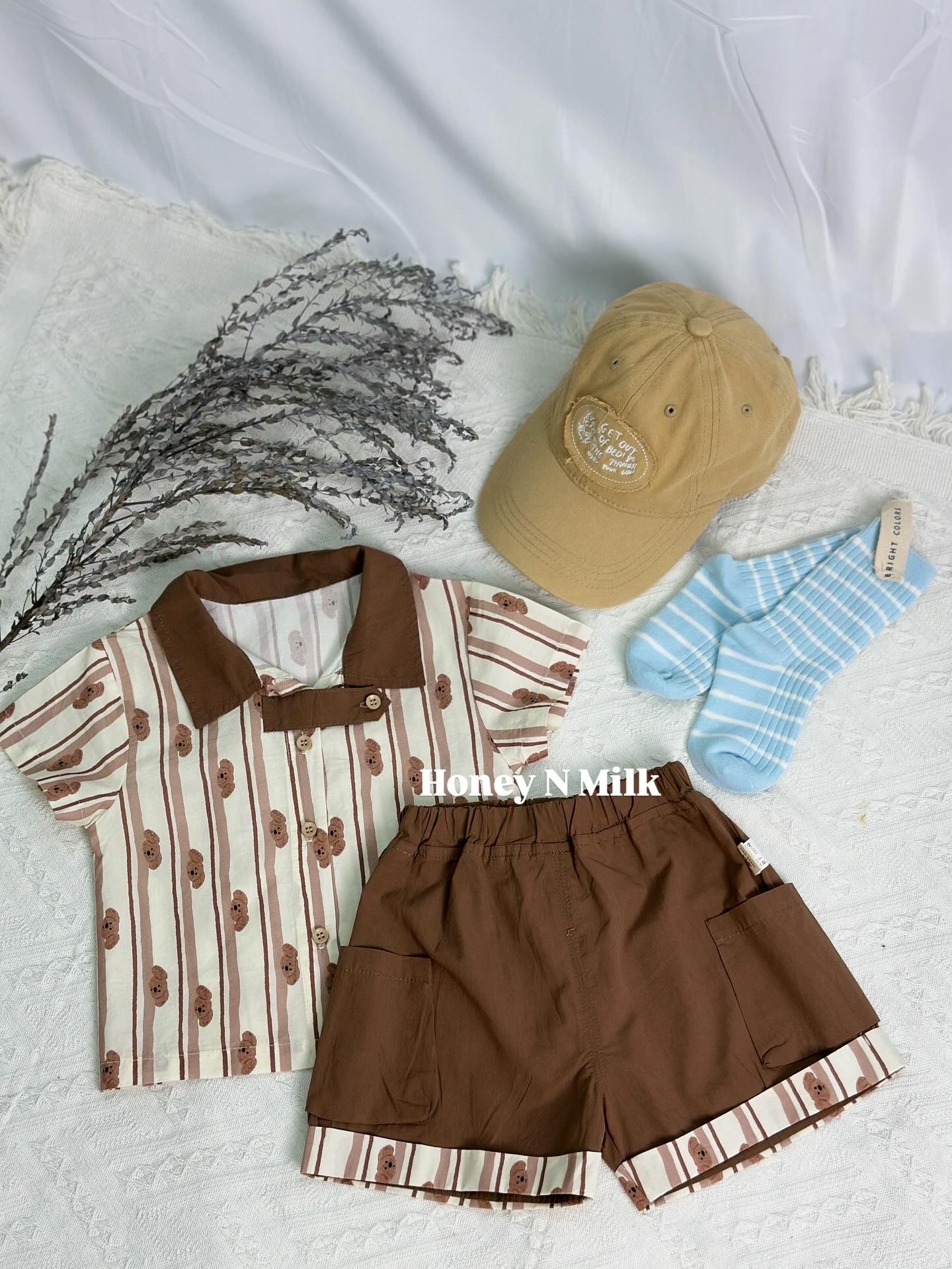 Brown Puppy Set Wear