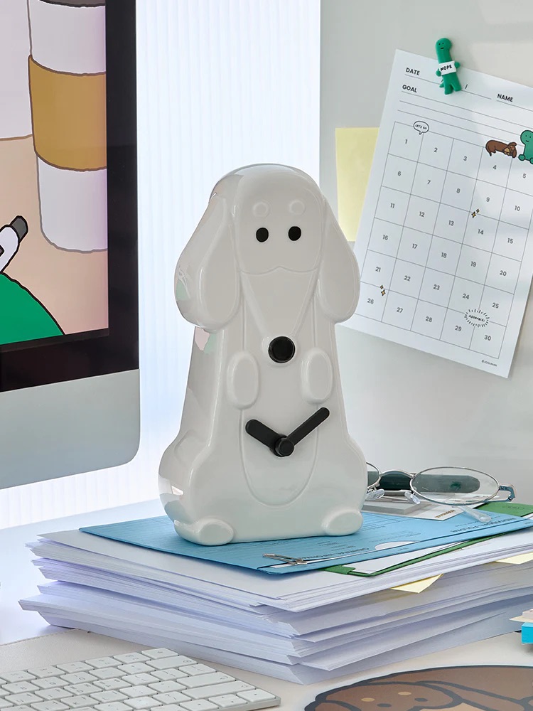 📦訂購 韓國代購 Line Friends JOGUMAN X Bmix WOODY CERAMIC CLOCK 陶瓷鐘