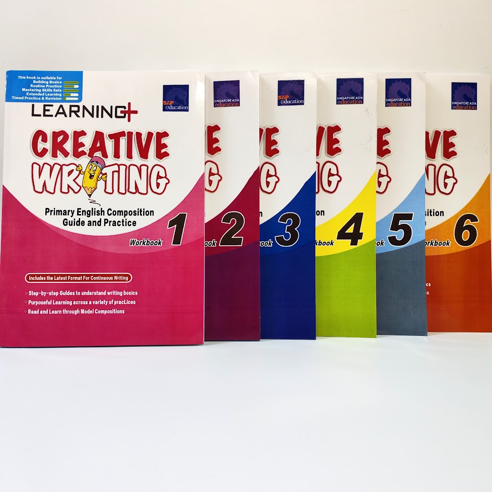 SAP Learning Creative Writing Workbook 1-6 (一套6本)  | 新加坡英文寫作SAP07