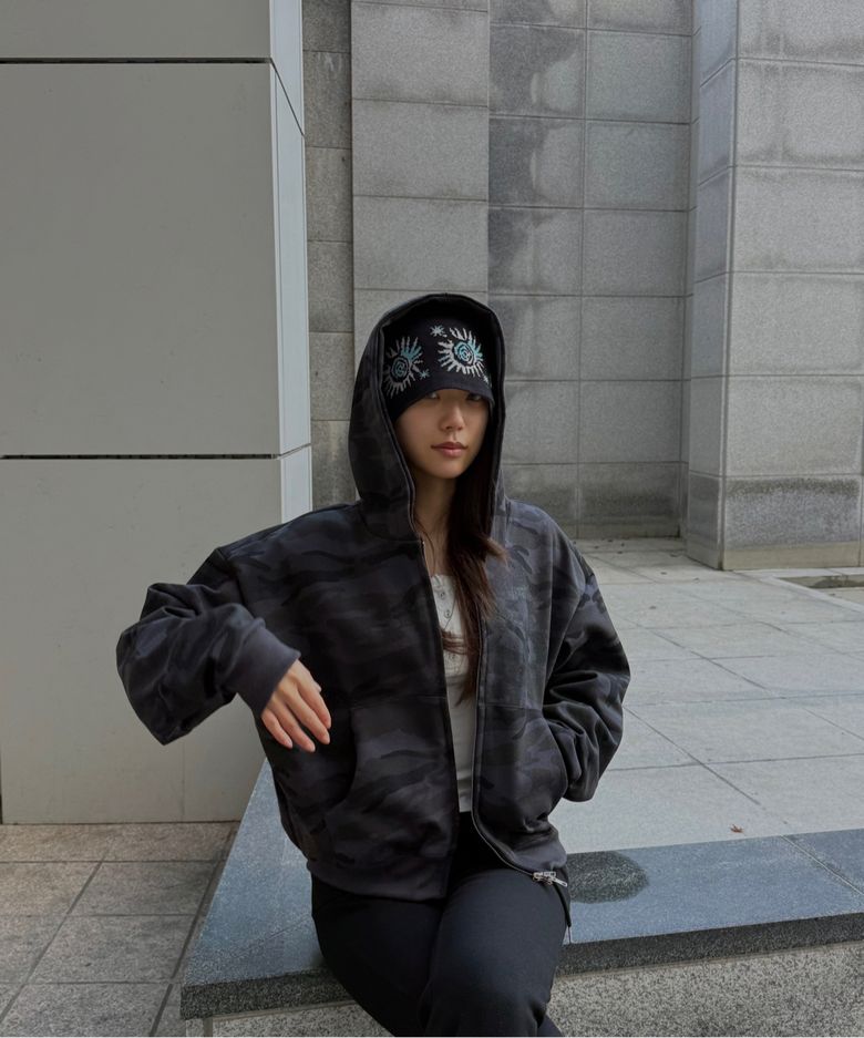 🇰🇷訂購｜SCALLYWAG｜88 Crop Hooded Zip-up 3色 