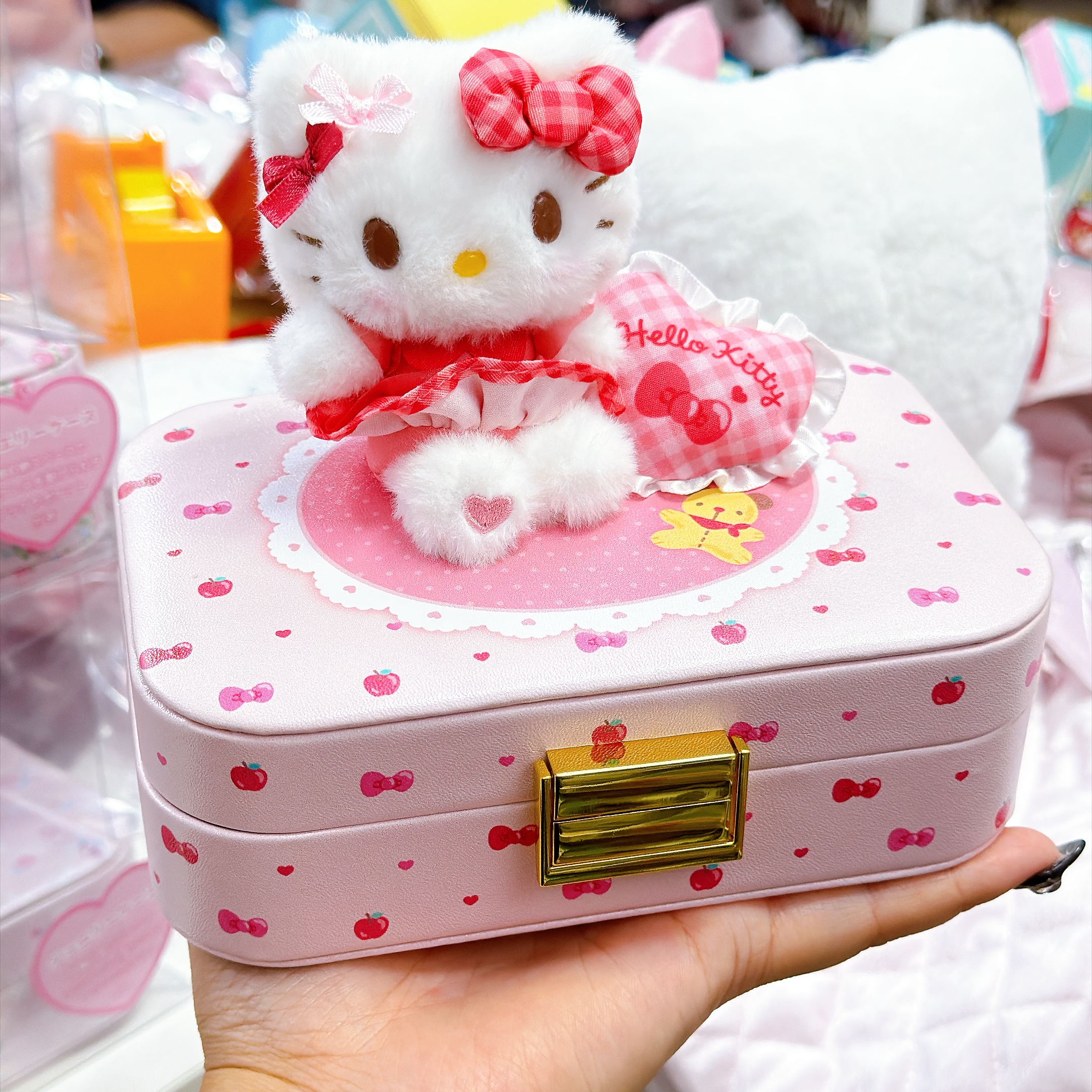 日本直送Kitty Melody肉桂狗marrincream 雙層首飾箱 禮，送禮一流