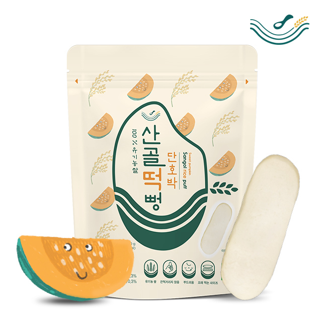 韓國內銷生態媽媽山谷有機米餅-20g