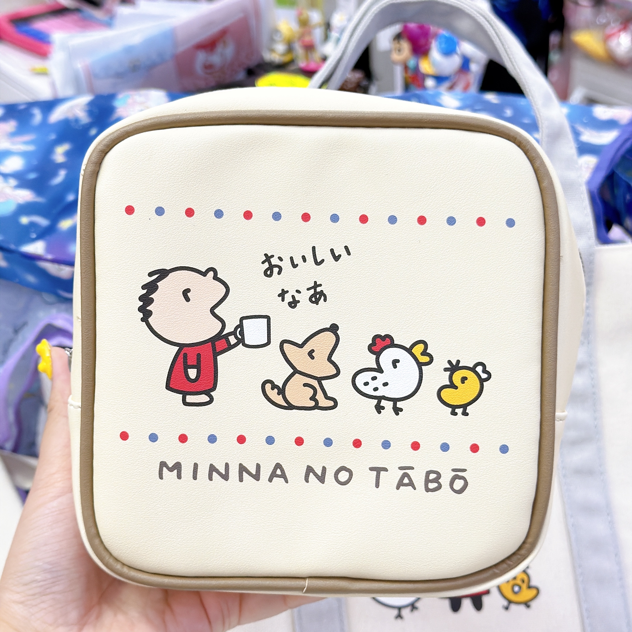 獨家發售！日本版大口仔新款產品手挽袋化妝袋環保袋，出邊買唔到