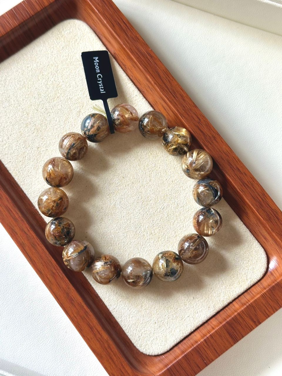 Titanium Rutile Quartz 钛金花 13.3mm