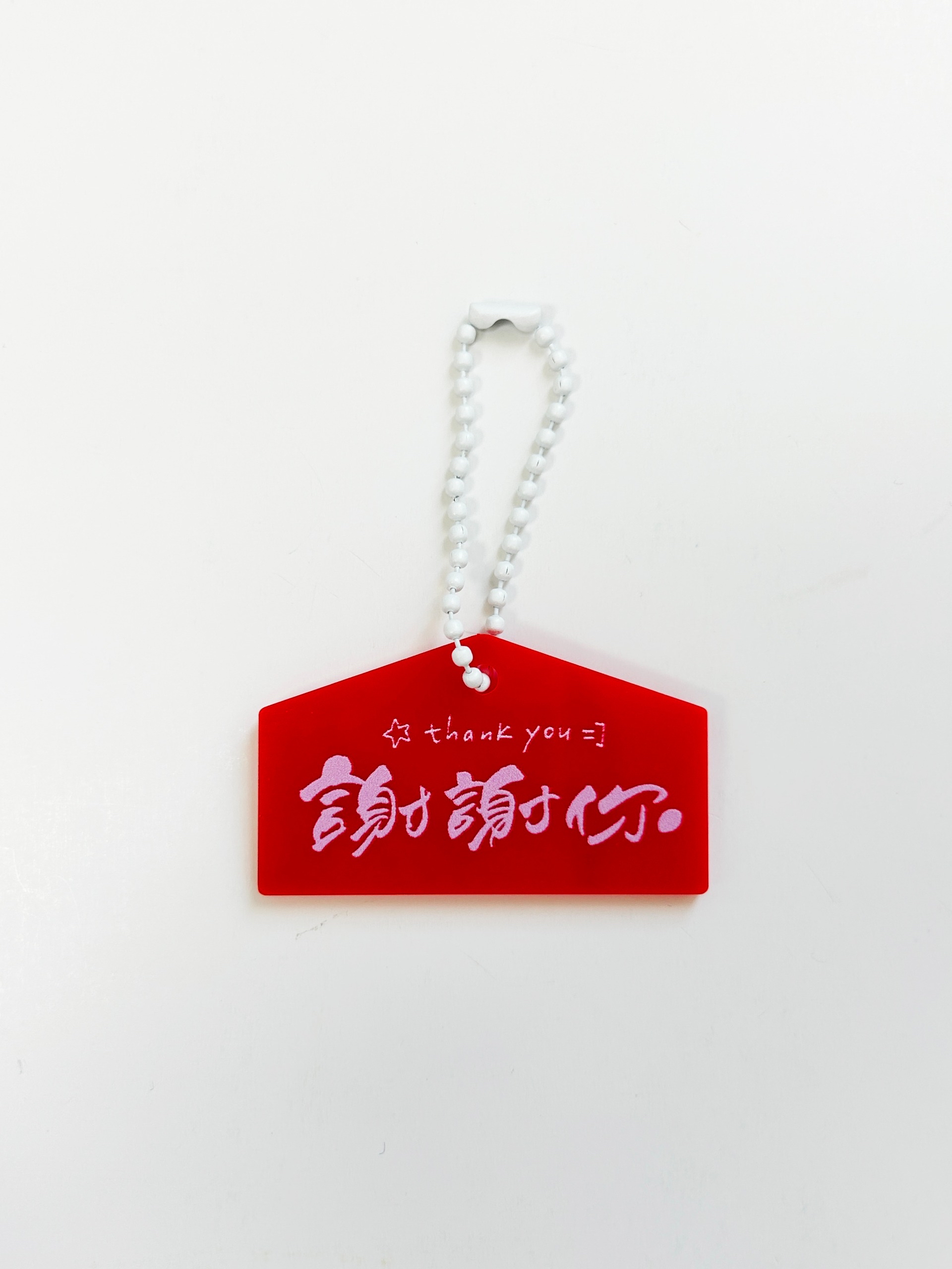 梯平扣扣-紅色