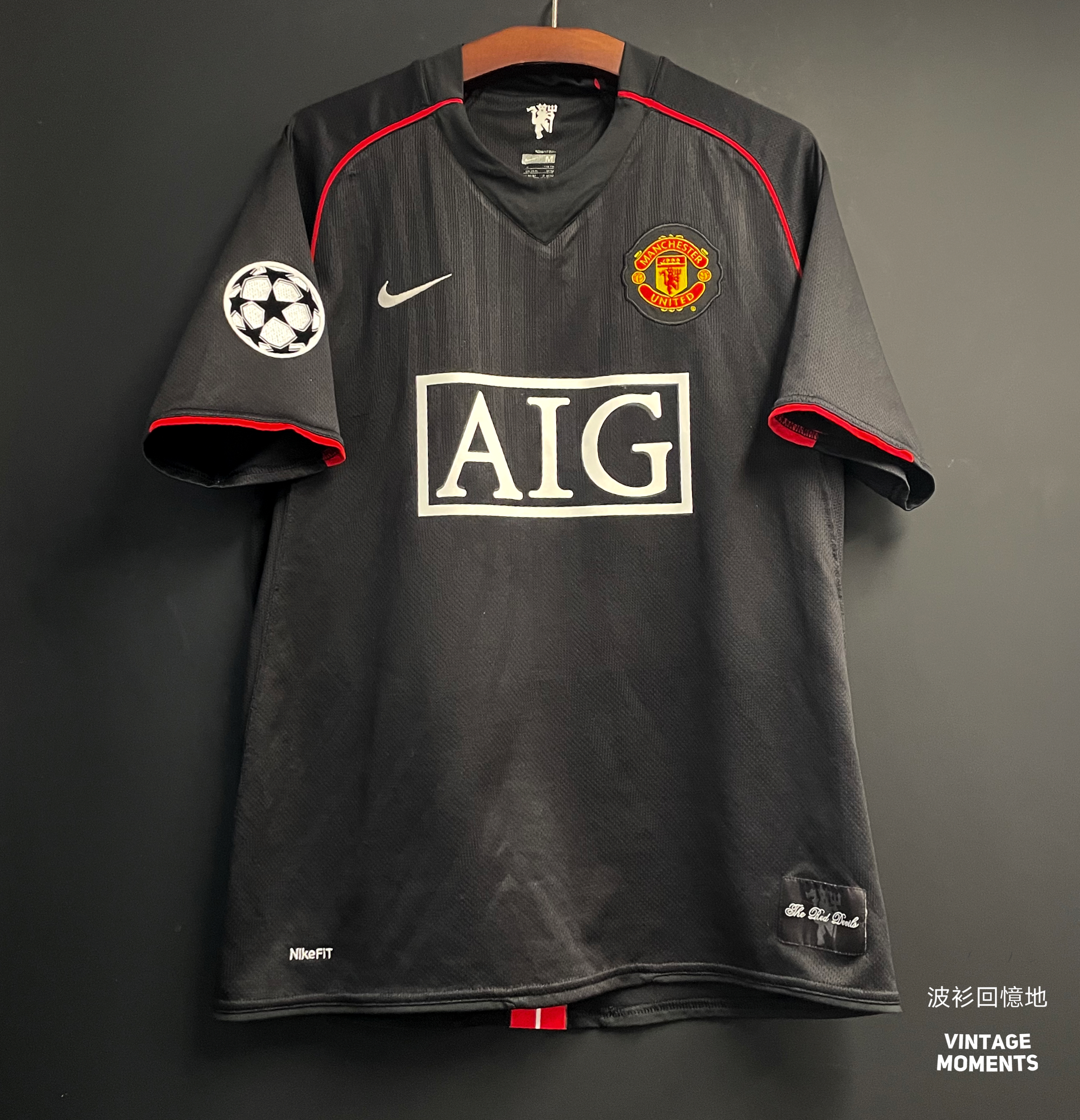 曼聯07/08客場 C朗拿度 MANCHESTER UNITED AWAY SHIRT RONALDO