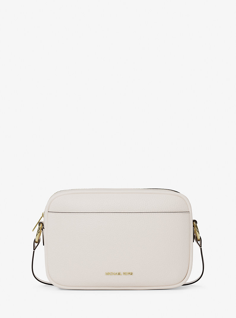 MICHAEL KORS Jet Set Leather Camera Crossbody Bag