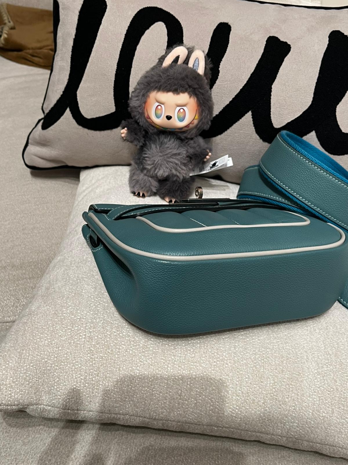  Hermes berline mini Calfskin 21cm 100%Authentic ,95%new✅dust bag✅box 