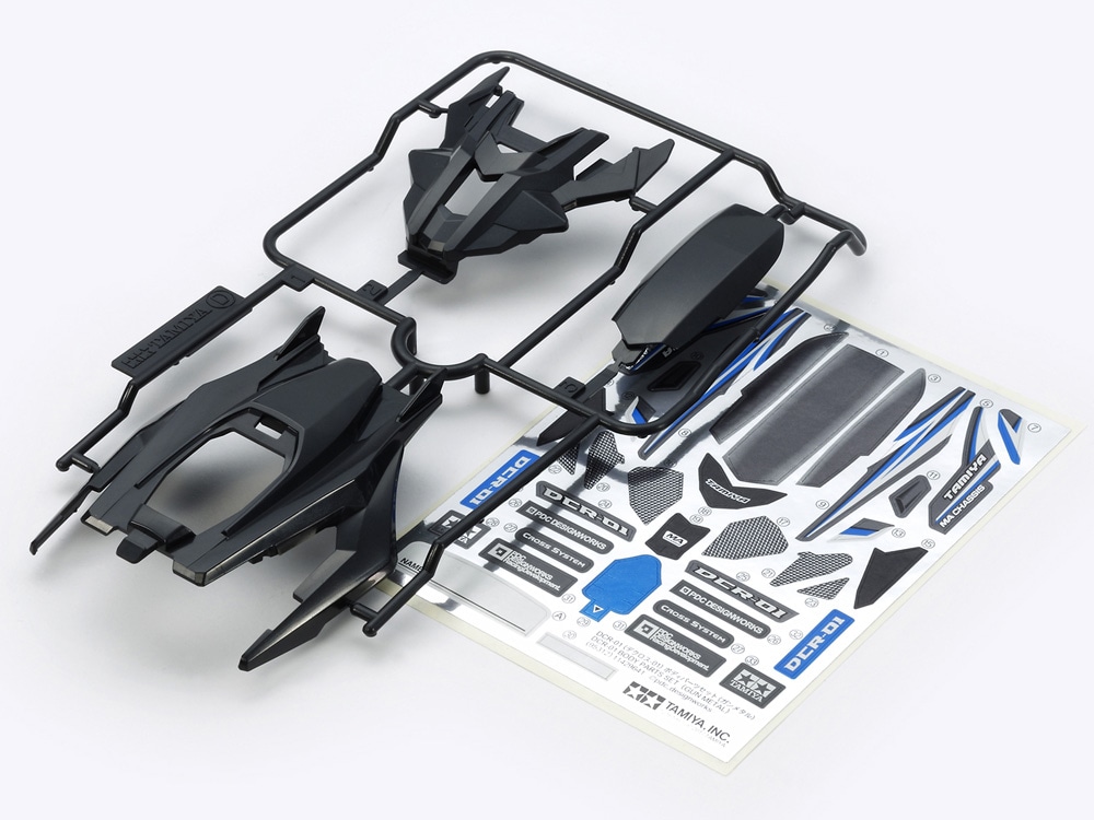 DCR-01 BODY PARTS SET (GUN METAL)