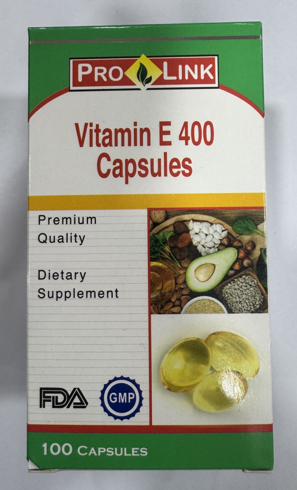 PROLINK寶盈健維他命E400 100粒