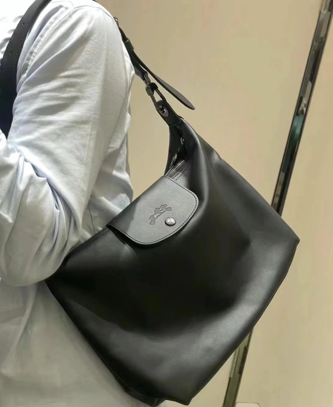 訂貨 ✈️ Longchamp Xtra Hobo 黑色