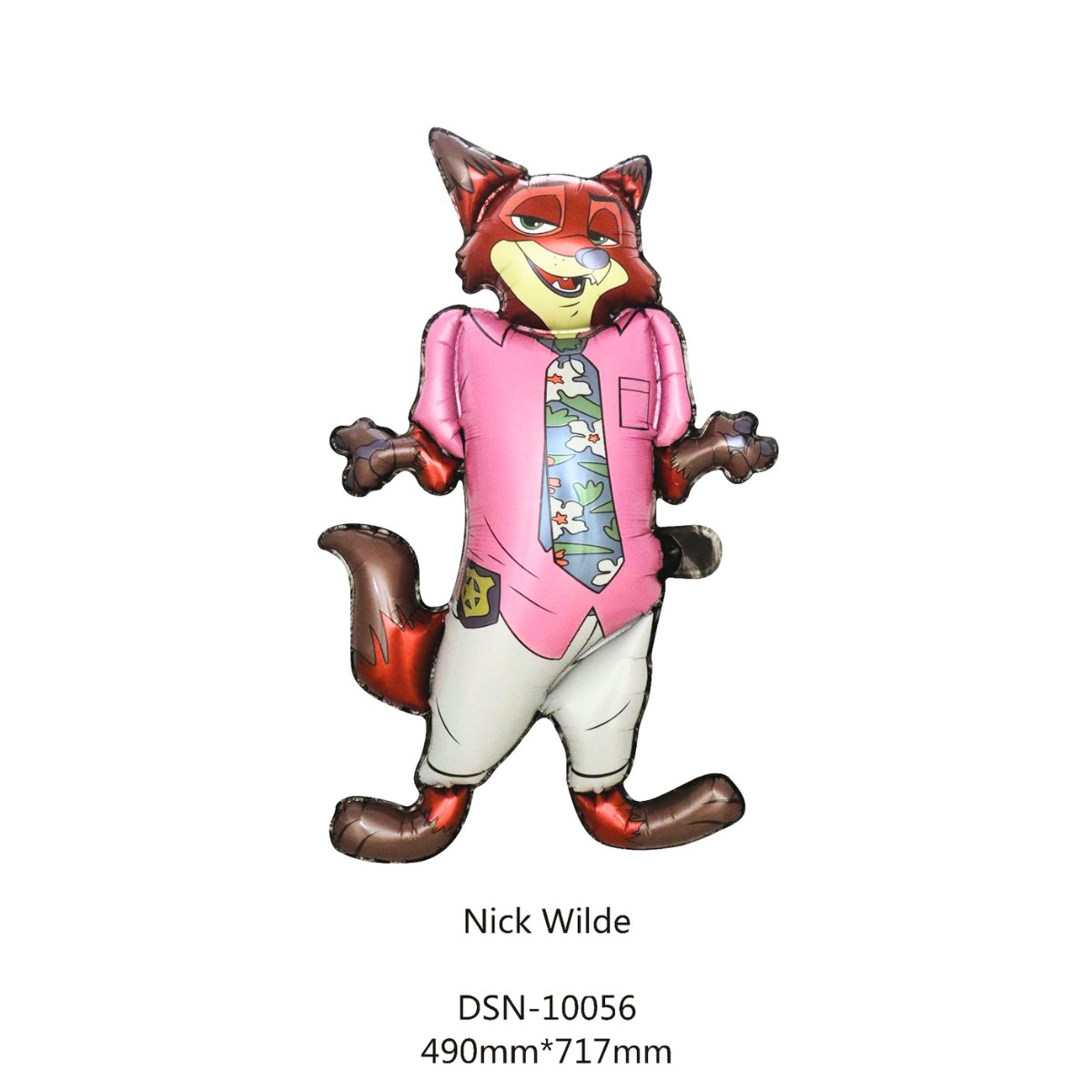 優獸大都會（Zootopia）生日派對氣球用品套裝｜Happy Birthday Banner・朱迪阿力氣球・Cake Topper 香港現貨