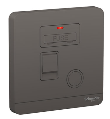 Schneider 施耐德 奐尚13A 單位保險菲士蘇連雙極開關掣及LED指示燈