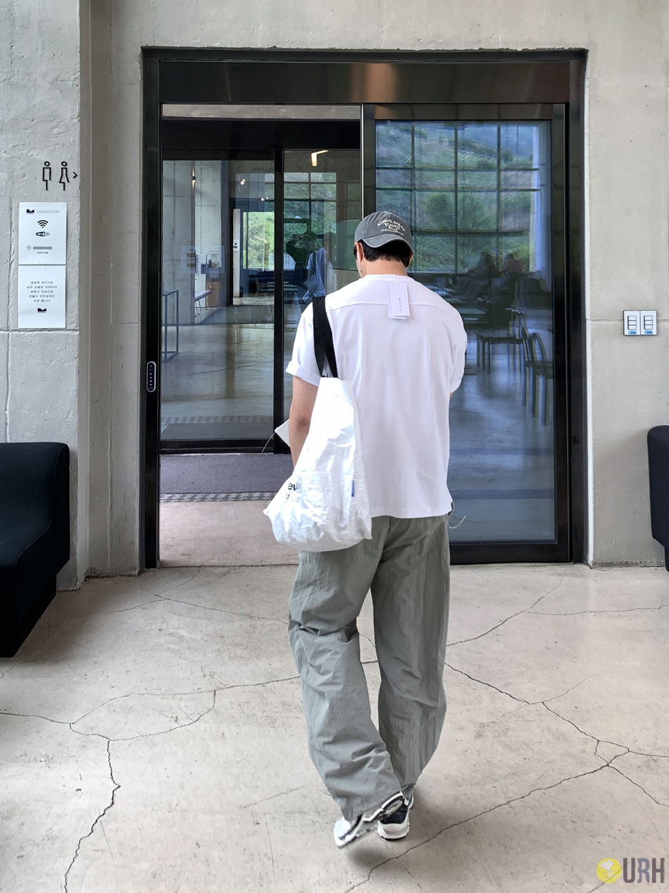 【100%保證韓國直送】[1+1 EVENT] 韓系 2-WAY 涼感尼龍生活防水寬鬆束繩褲 👖 [8 color] RL114963