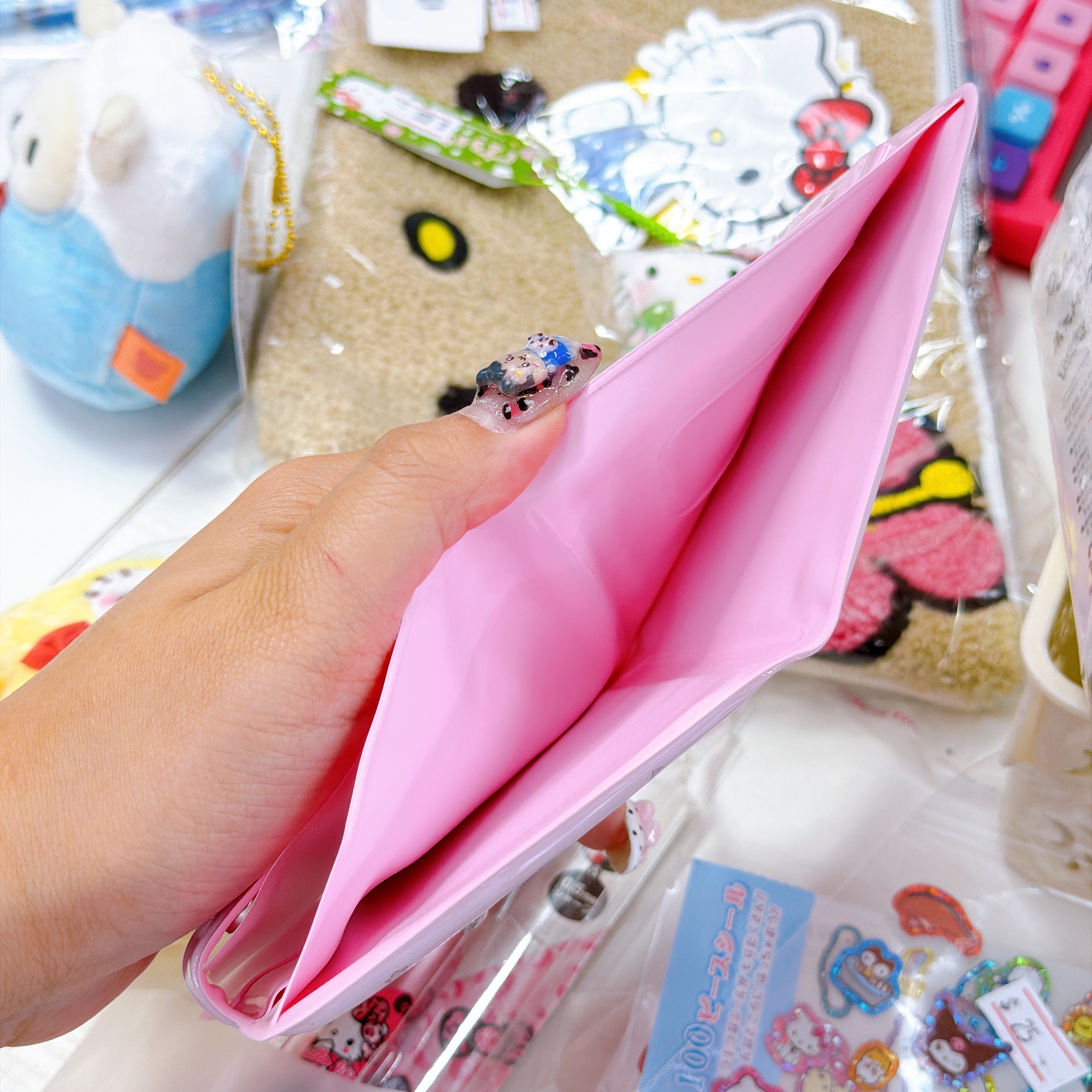 日本直送Sanrio 小童膠銀包