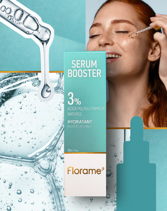 Florame Natural Polyglutamic Acid Booster Serum PGA 強效鎖水肌底精華液 30ml