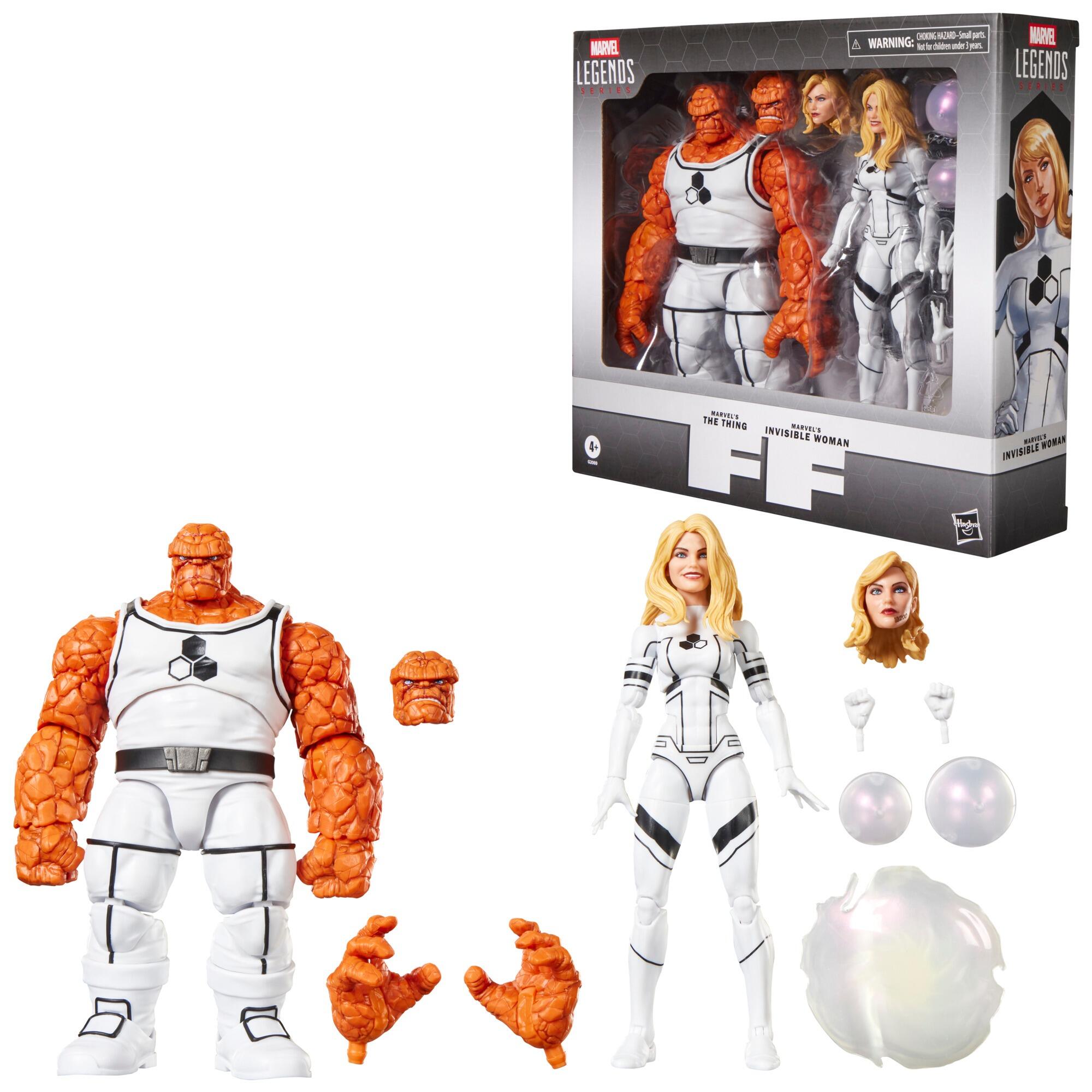 Marvel Legends Future Foundation Marvel's The Thing & Marvel's Invisible Woman