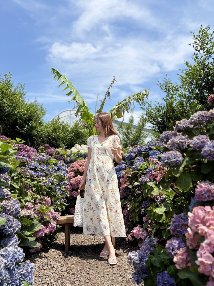 Premium Embroidered Floral Dress