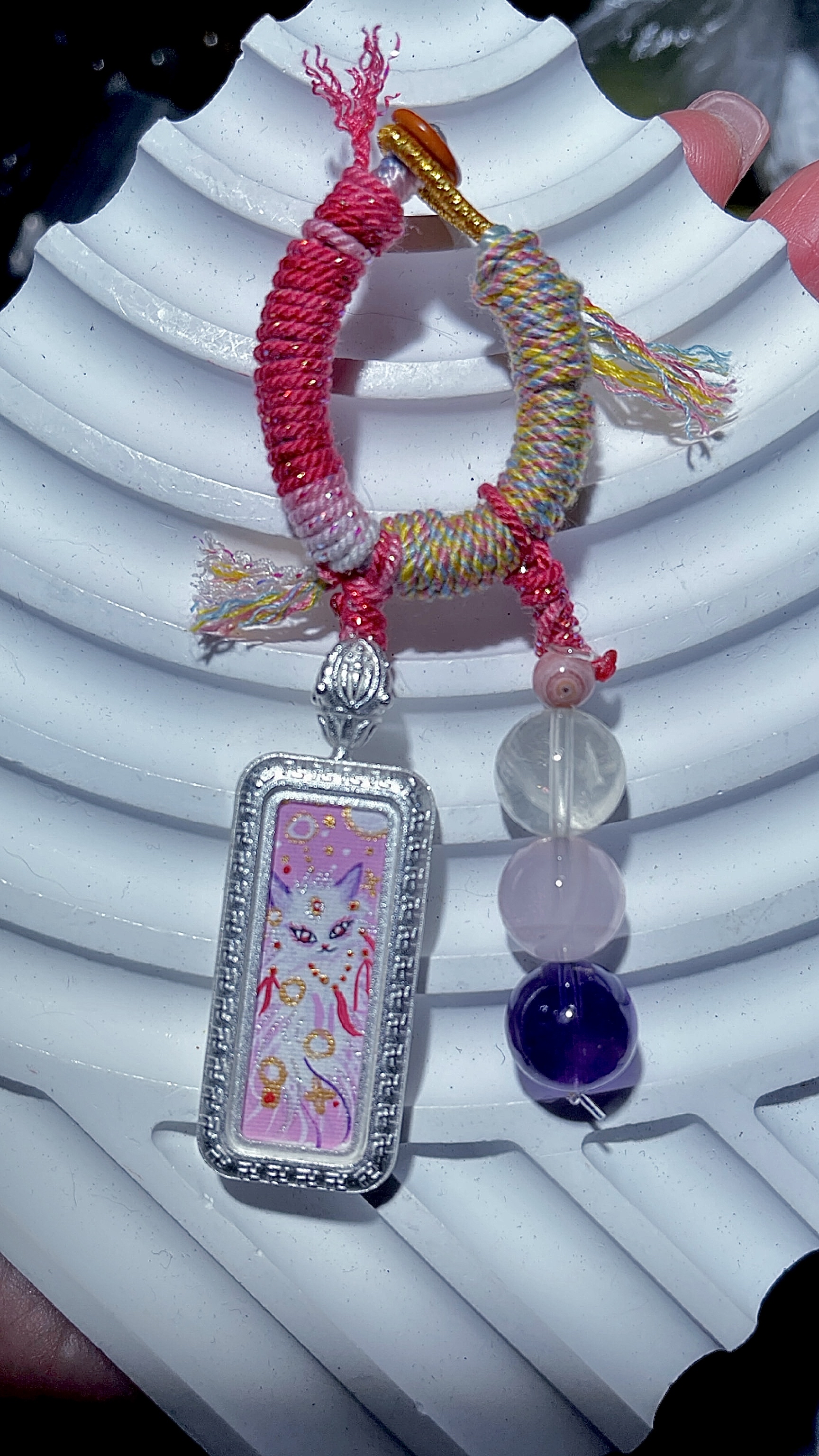 西藏九尾狸唐卡