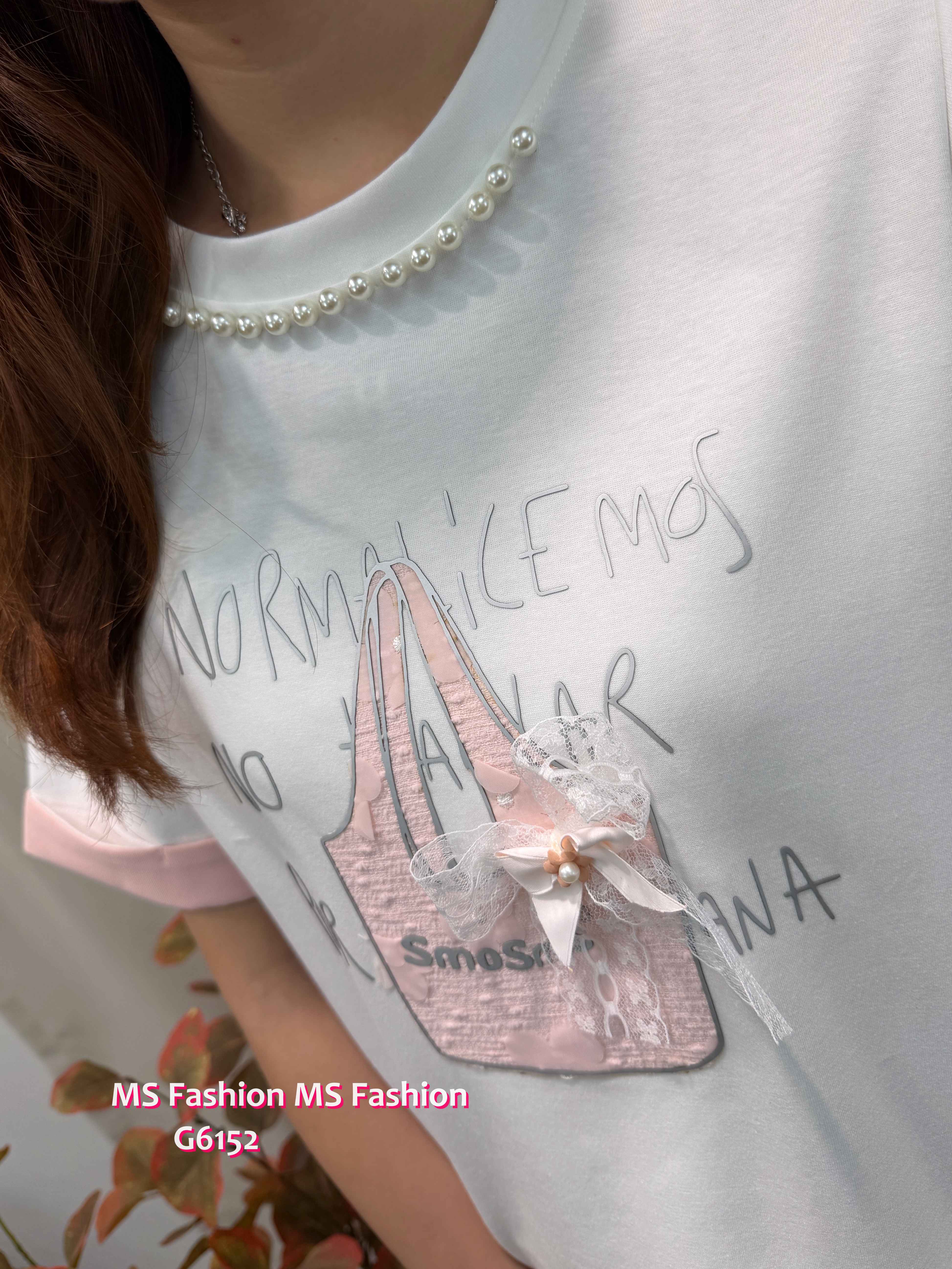 G6152 韓國🇰🇷靚靚手袋蝴蝶print top