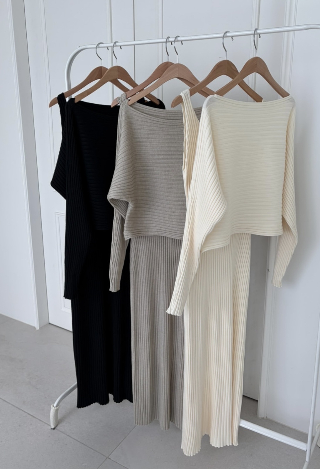 Luxe Ribbed Maternity Set 