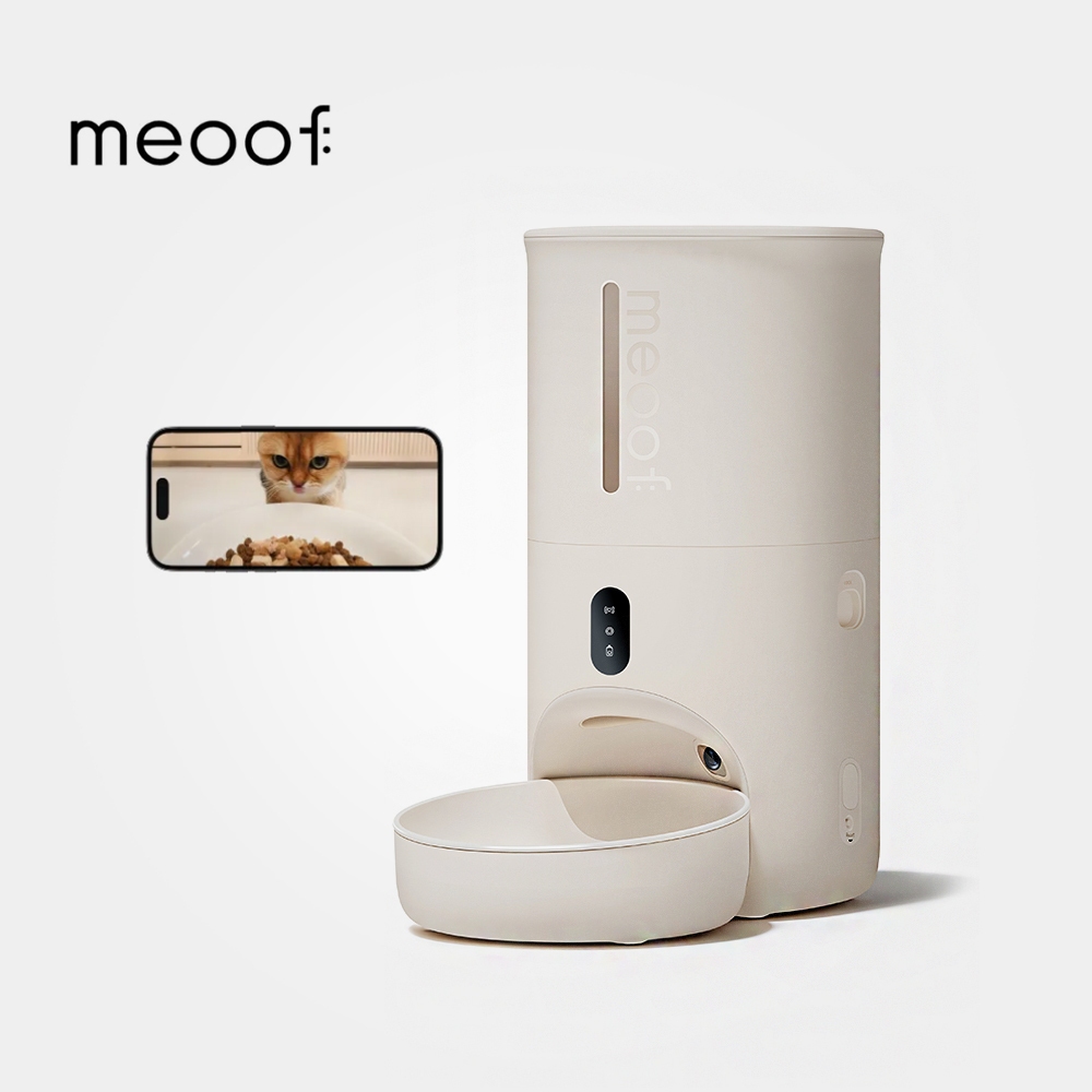 meoof 蛋捲寵物餵食器 4L (預購產品)