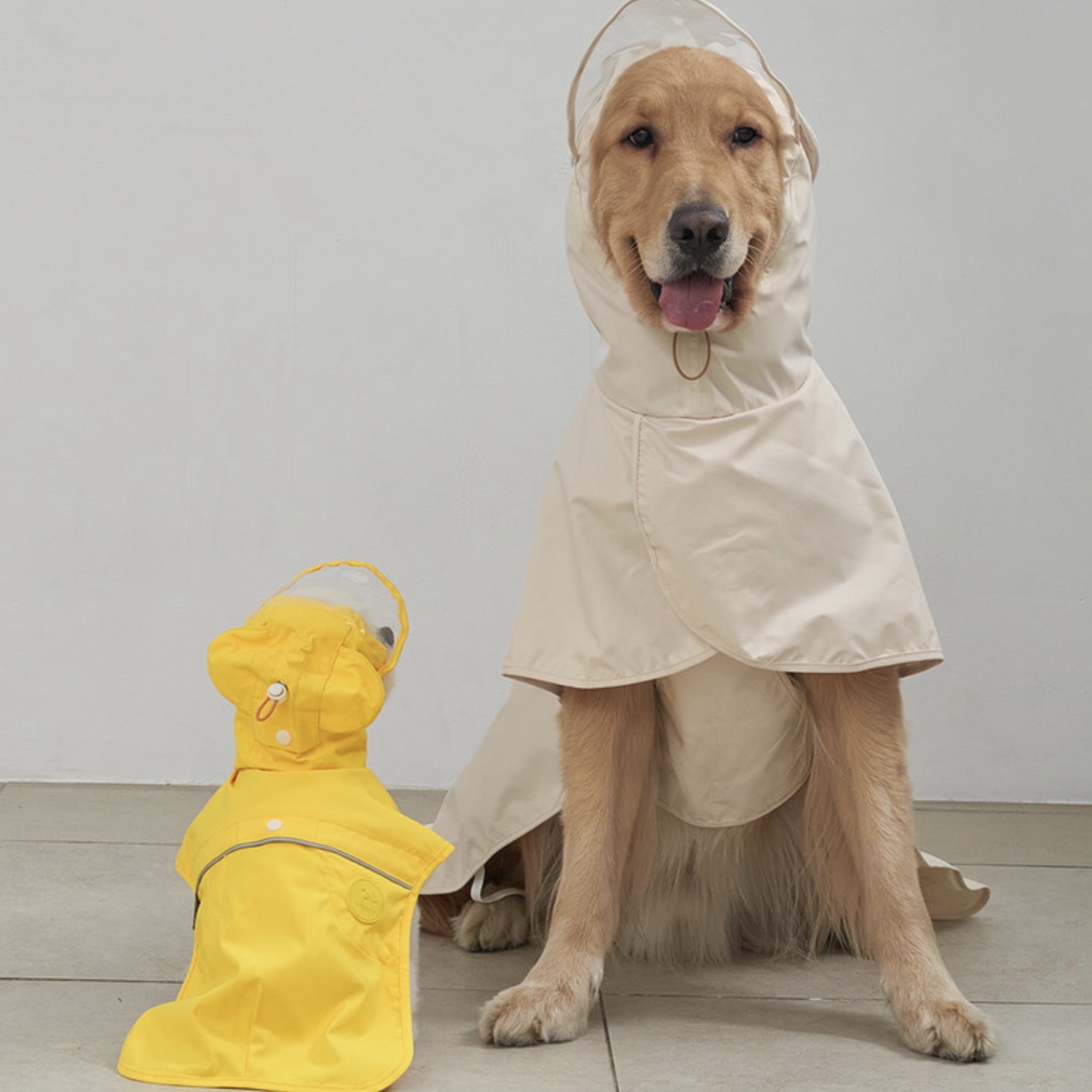 *SuperPet🇰🇷狗狗主人親子裝 雨衣-狗狗雨衣