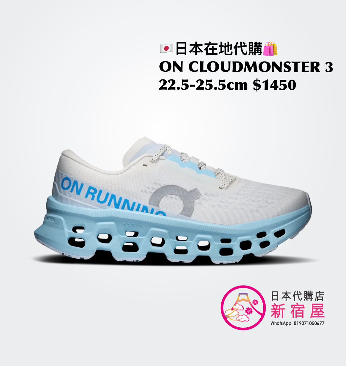 ON CLOUDMONSTER 3