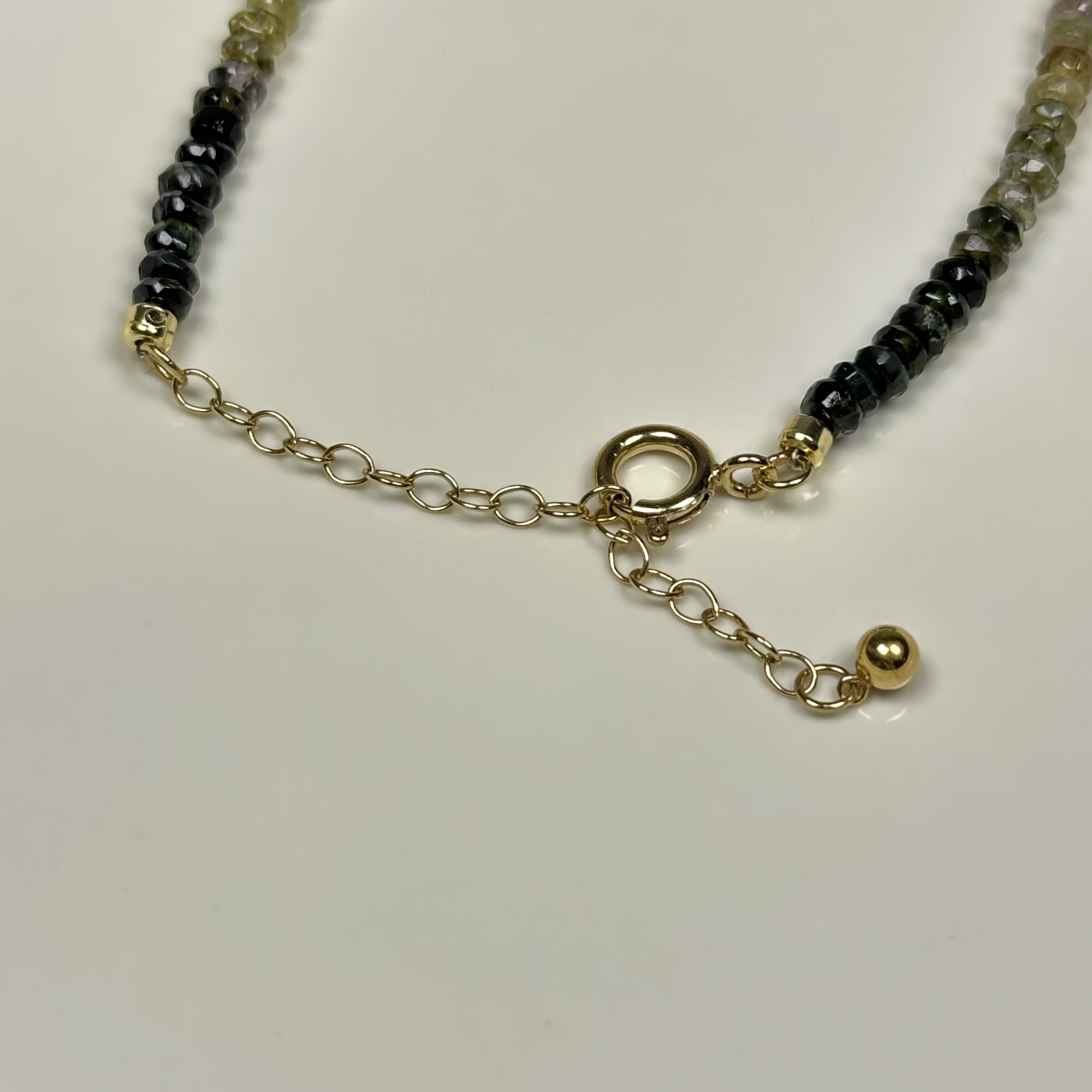彩虹碧璽鎖骨鏈/頸鏈 - Tourmaline Necklace