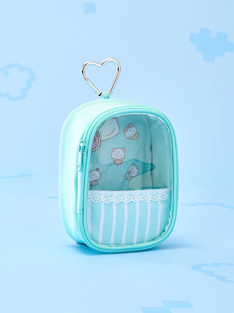 📦訂購 韓國代購 Line Friends PLAVE MMMM BABY PVC CLEAR BAG-CHARM POUCH 透明包飾收納袋