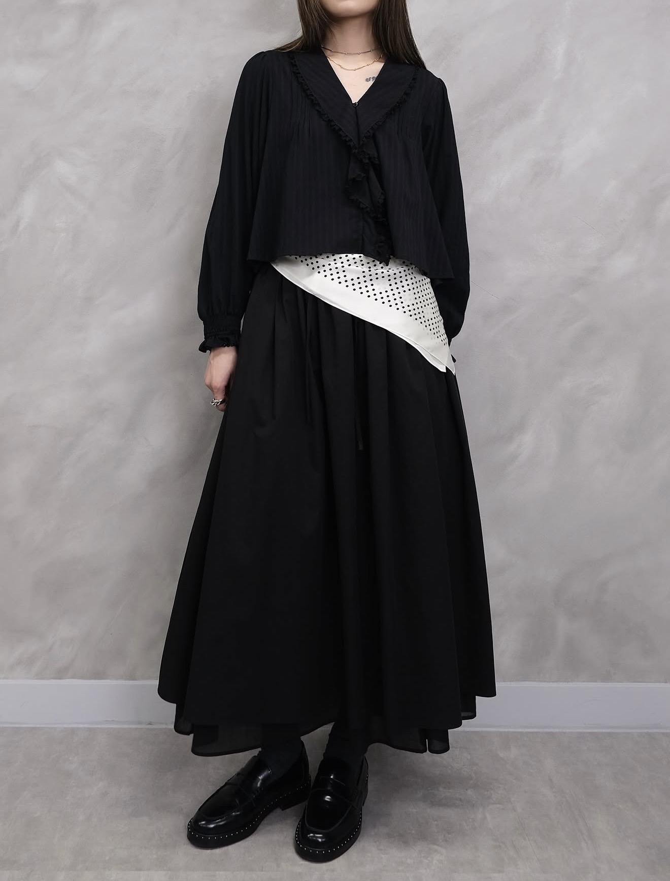 Premium layered full skirt #sk39