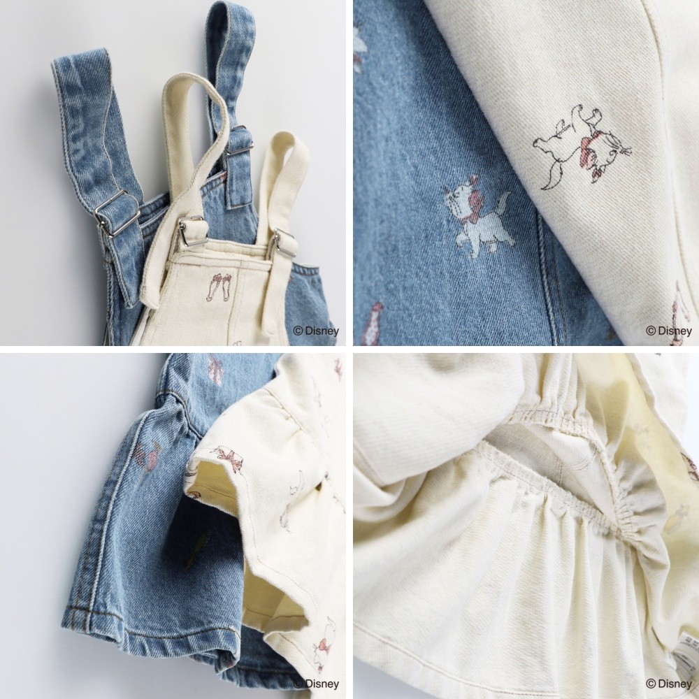 🆕【⭐訂購⭐】🇯🇵日本直送 #Marie 印花 斜紋/牛仔布 背帶裙［2款選］🌀[ELAA-0252][260220]