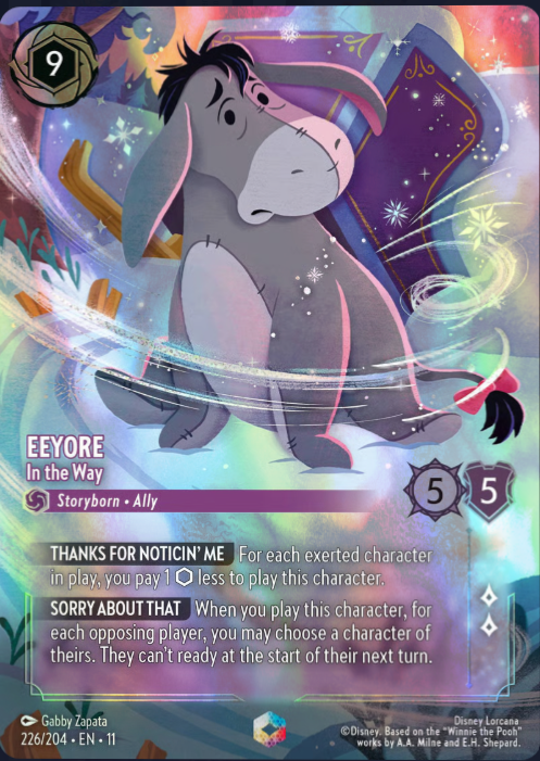 226/204 Eeyore - In the Way E