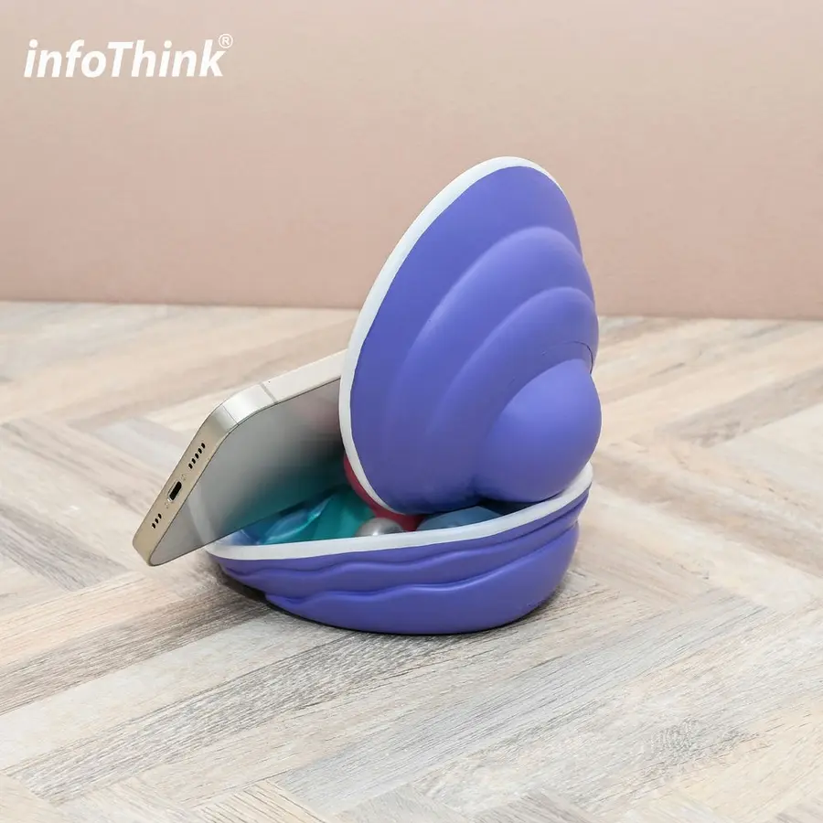 📦訂購 台灣代購 infoThink Disney 迪士尼 愛麗絲夢遊仙境 Baby Oysters 生蠔BB 公仔手機支架