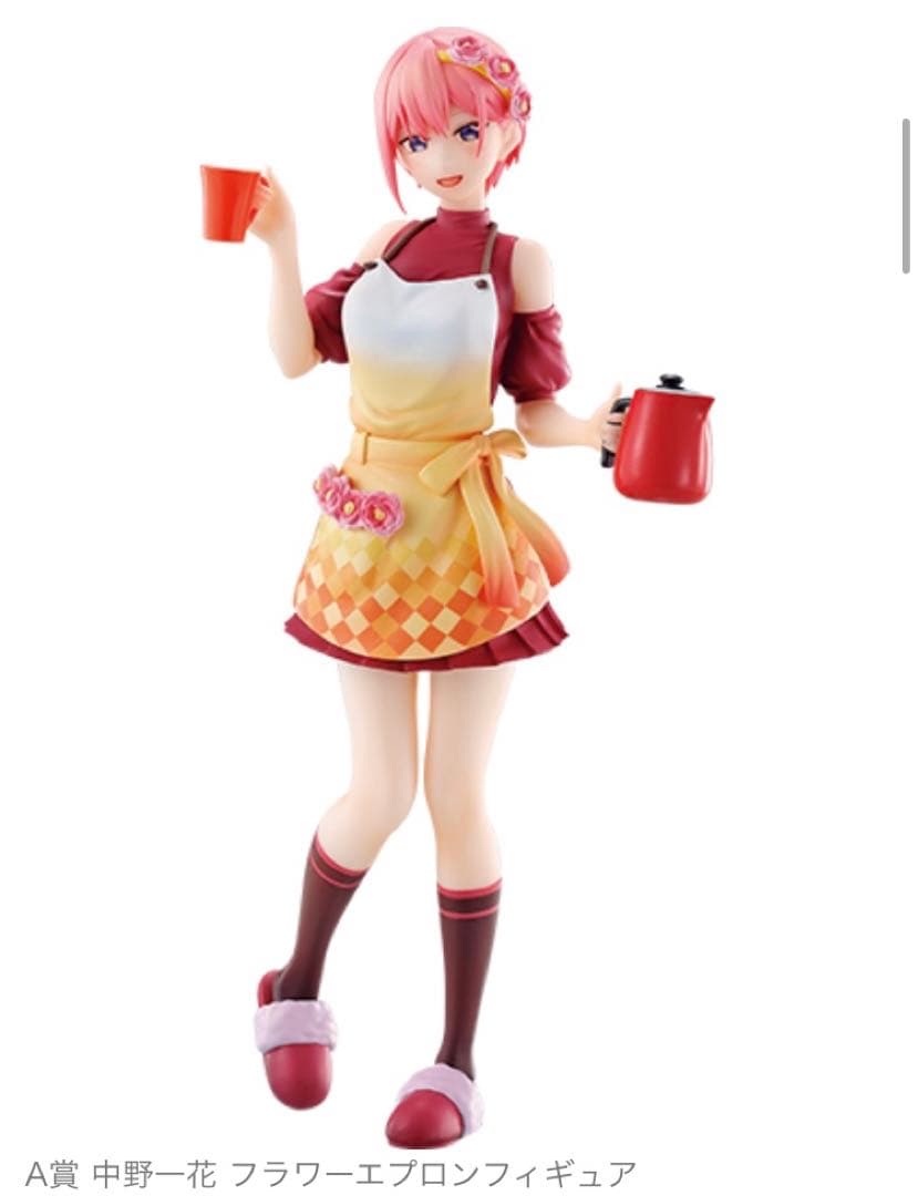 日版  五等分的花嫁 一番賞 A賞 中野一花 PVC figure（盒況如圖）