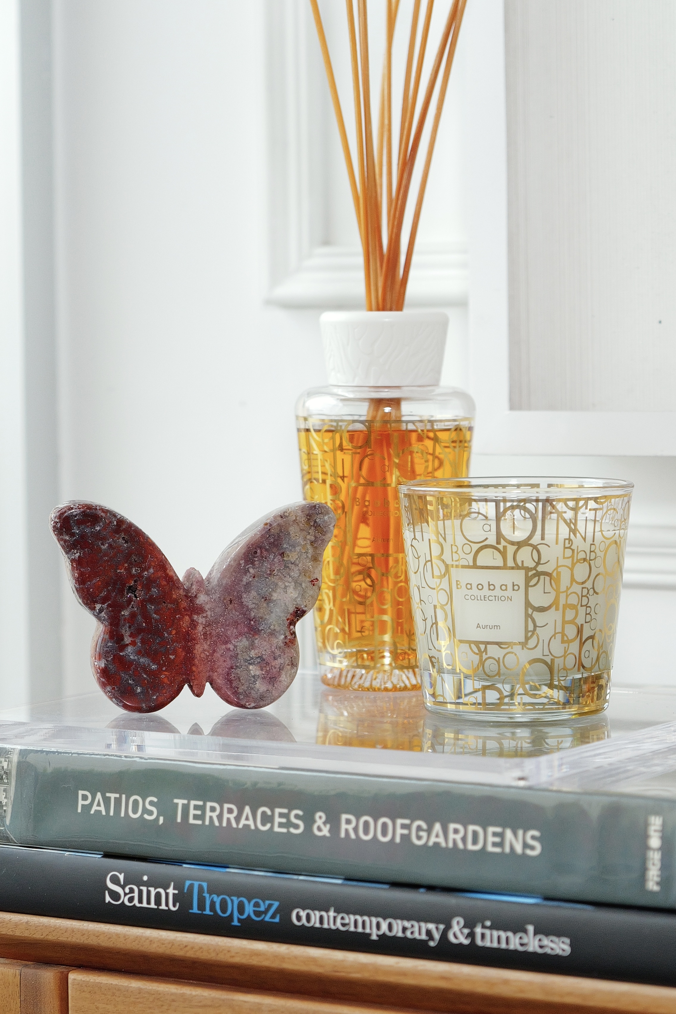 ༒ 11.2cm RED JASPER BUTTERFLY ༒  JA.7048C3AG3A8-RA20*5em