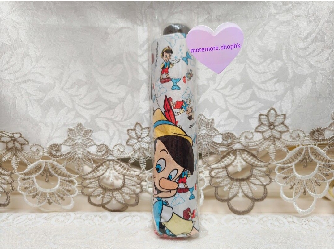 現貨💜 小木偶 pinocchio 縮骨遮 防UV縮骨遮 😃