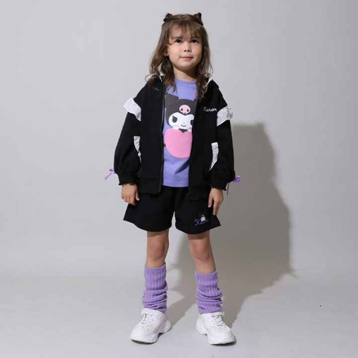 🇯🇵預訂 日本直送🇯🇵Babydoll x Sanrio系列四色人物造型帽絲帶荷葉邊拉鍊外套