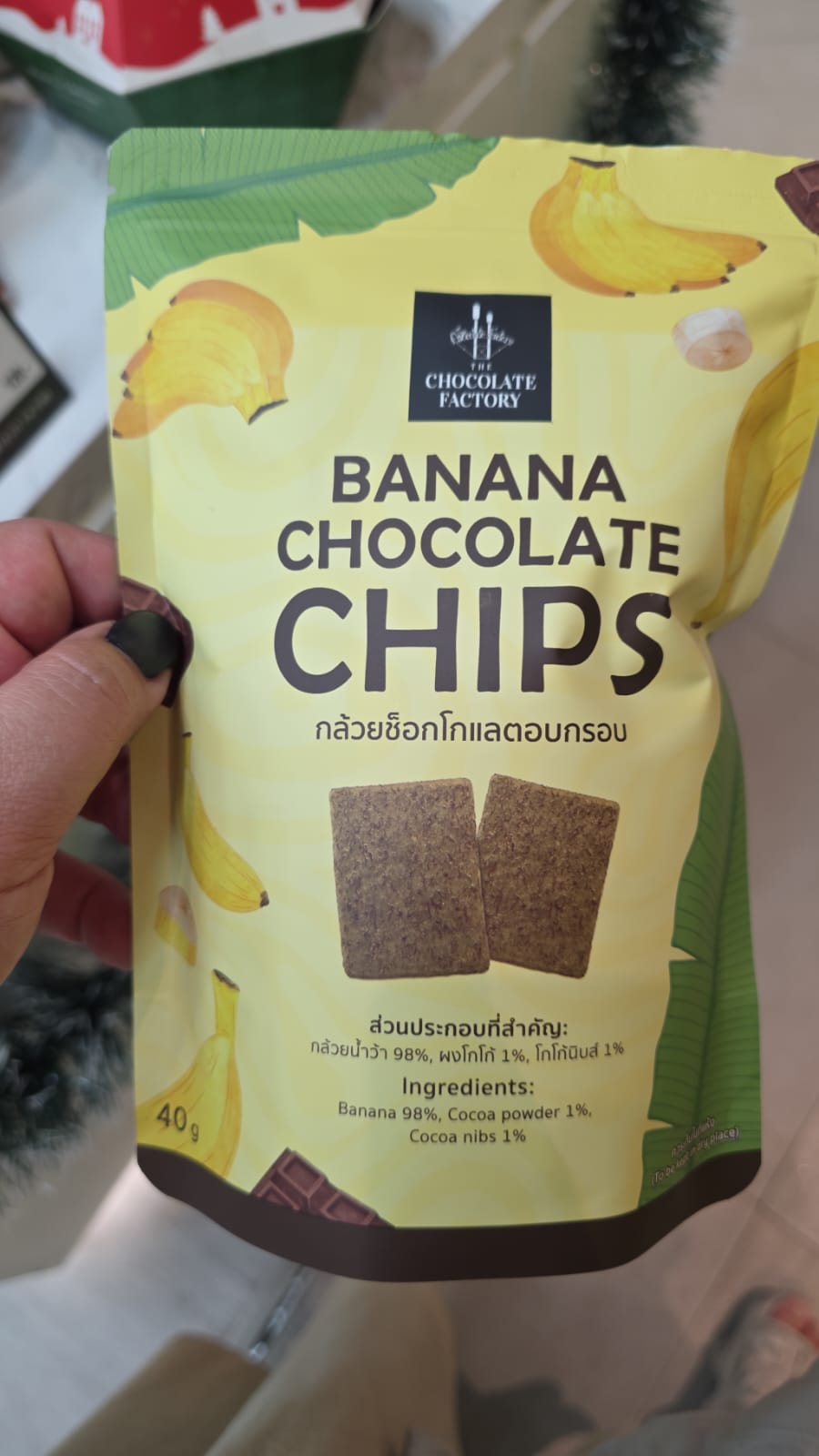 Chocolate Factory banana chips