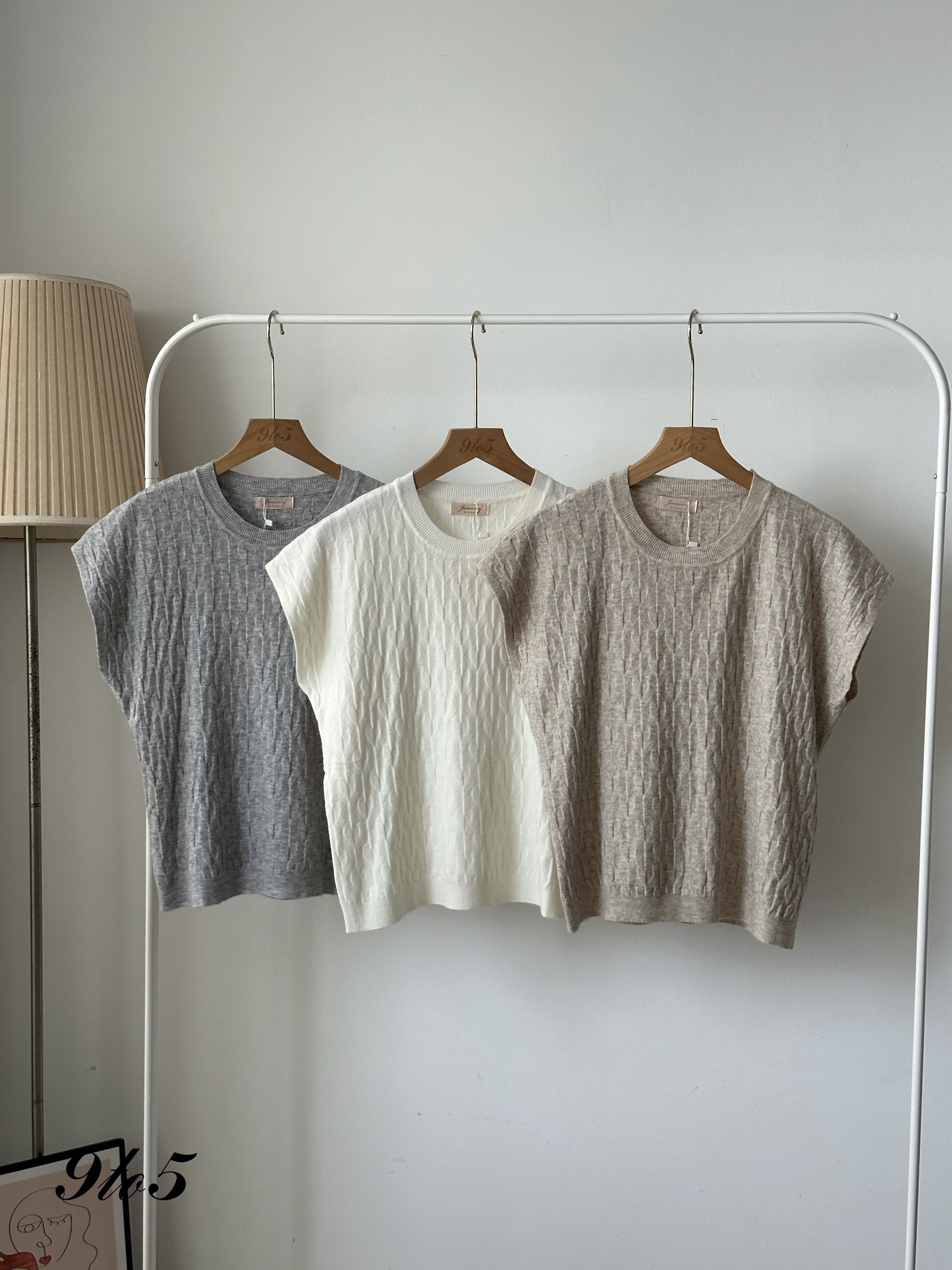 T4076 Cape Sleeve Knit Top - 5 Colors 