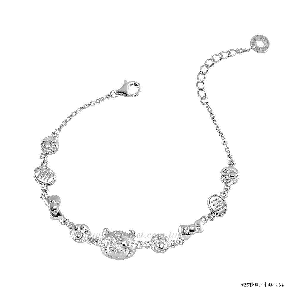 📦訂購 台灣代購 2sweet 甜蜜約定 Sanrio Hello Kitty 生肖系列 虎年款 925純銀手鏈