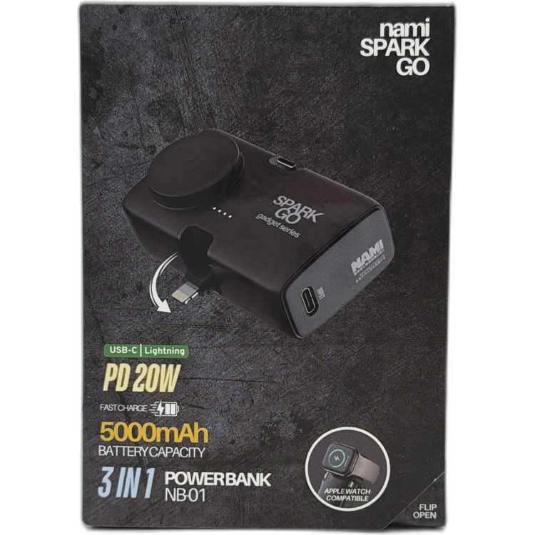 nami Spark go 5000mAh Power bank