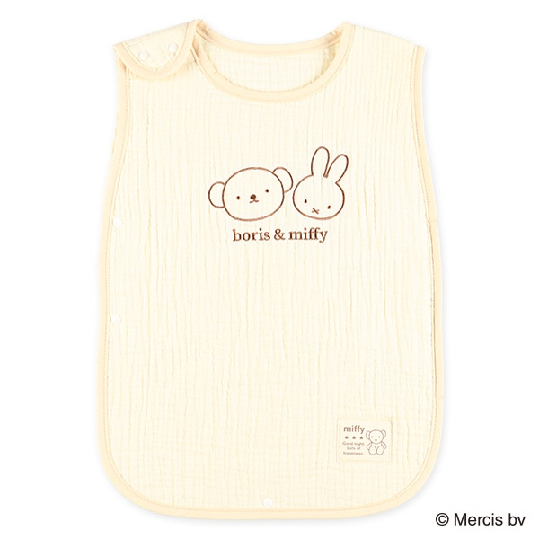 🇯🇵預訂 日本直送🇯🇵Miffy & Boris 刺繡紗布背心防踢睡袋