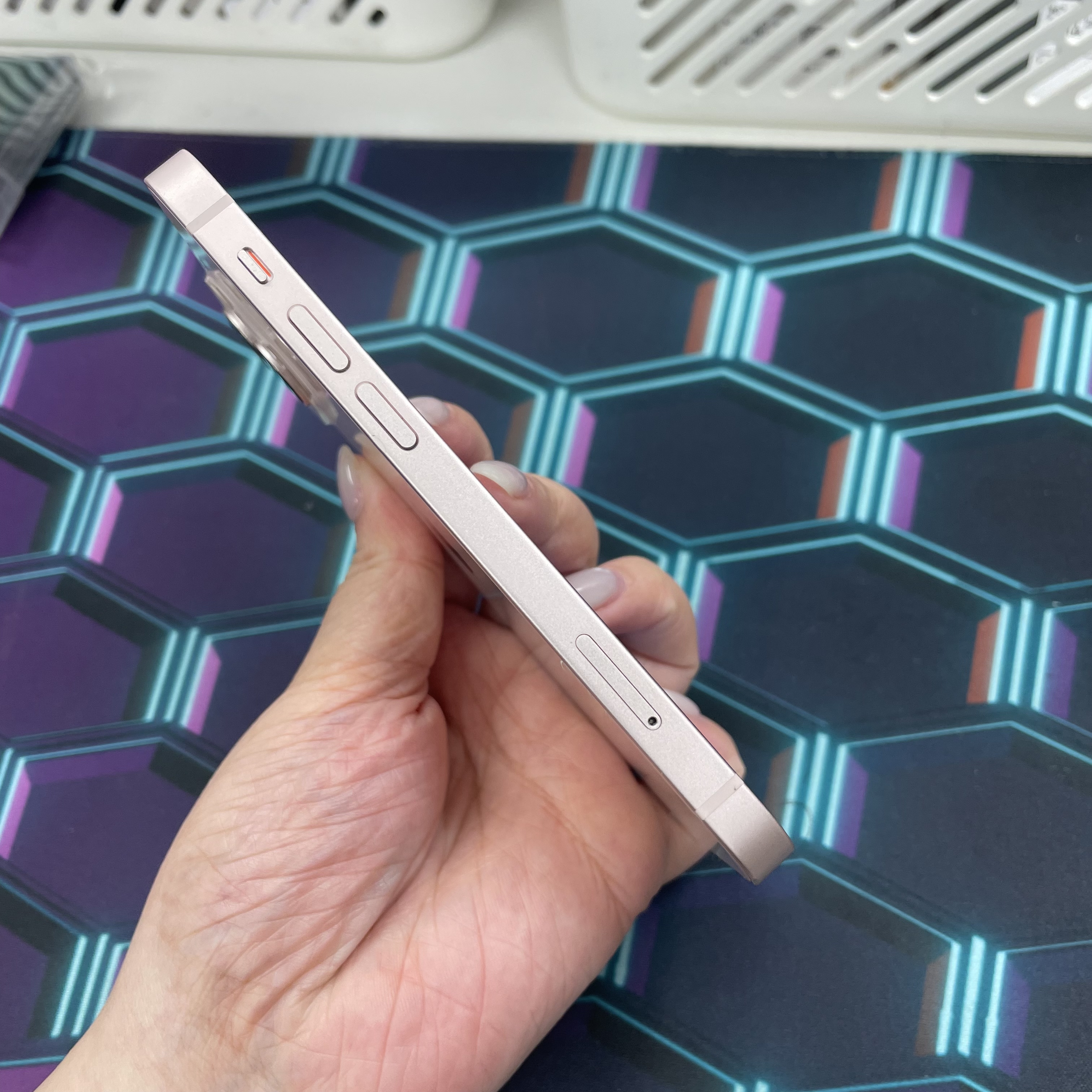 *6543 13 mini 超靚機 128GB 電100 粉色 pink